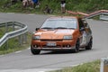 Renault Clio Williams Racing Car on hillclimb Pujada a la Trona XVI Royalty Free Stock Photo